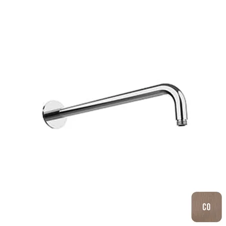 Almar Round Кронштейн из стены круглый, круглый отражатель, цвет: Copper Brushed PVD