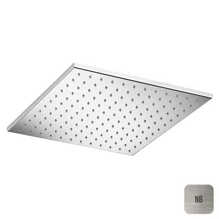Almar Emotion Square Верхний душ, потолочный, встраиваемый, 1 режим, цвет: Nickel Brushed