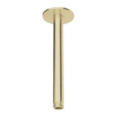 Almar Square Кронштейн для верхнего душа, потолочный, цвет: Gold Polished PVD
