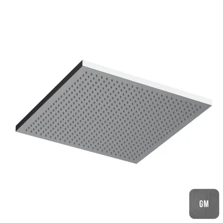 Almar Velvet Rain Верхний душ (без держателя), отделка Gun Metal Brushed PVD