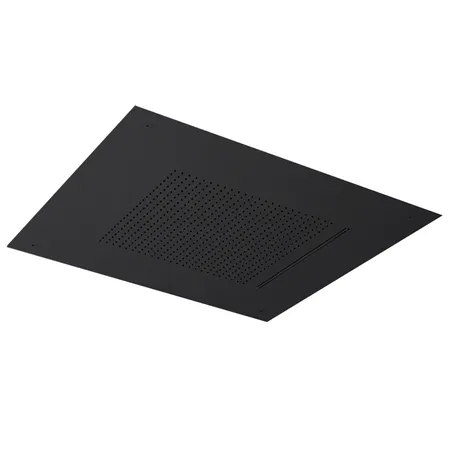 Almar Velvet Rain Верхний душ, встраиваемый, 2 типа струи, цвет: черный матовый