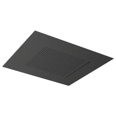Almar Velvet Temptation Верхний душ, потолочный, 2 режима, цвет: Black Absolute Brushed PVD