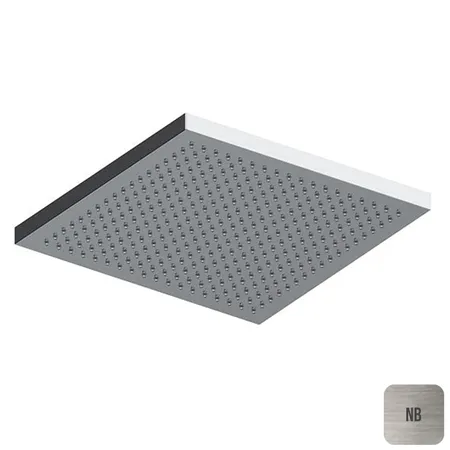 Almar Верхний душ без держателя, цвет: Nicke Brushed