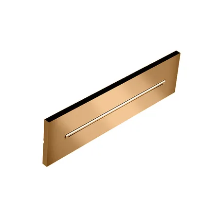 Almar Waterfall Wall Built-In Излив настенный, "водопад", цвет: Copper 316 Brushed PVD