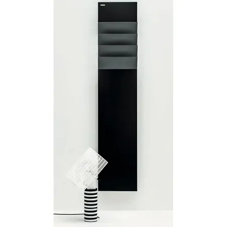 Antrax Flaps Полотенцесушитель 35x121Hсм., Dx, электрический, цвет: черный матовый