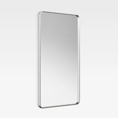 Armani Roca Baia Зеркало с металлической рамкой, цвет: brushed steel
