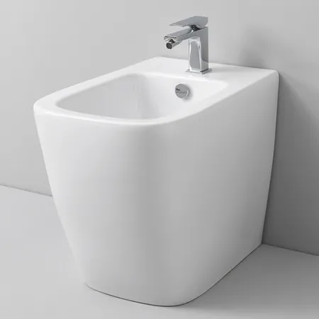 Artceram A16 Биде напольное, 1 отверстие, цвет: матовый белый