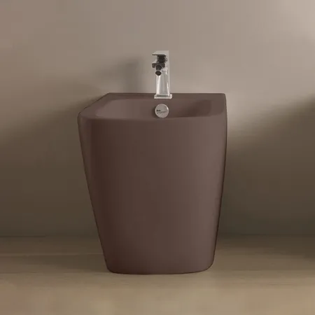 Artceram A16 Биде напольное, 1 отв, цвет: cocoa