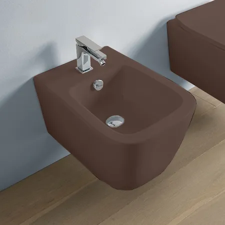 Artceram A16 Биде подвесное, 1 отв, цвет: cocoa