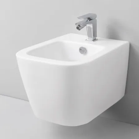 Artceram A16 MINI Биде подвесное, с 1 отв под смеситель, с креплениями, цвет: белый