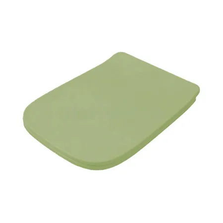 Artceram A16 Сиденье для унитаза с микролифтом, цвет: Green salvia/хром
