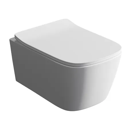 Artceram A16 Унитаз подвесной, безободковый, saniglaze, the.reel, цвет: белый
