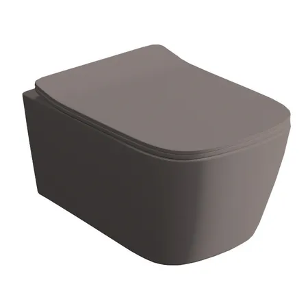 Artceram A16 Унитаз подвесной, безободковый, saniglaze, the.reel, цвет: gravel
