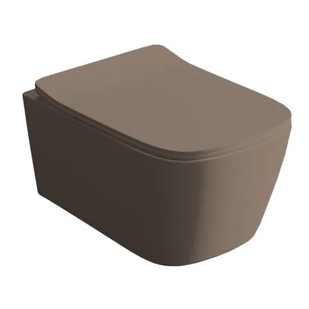 Artceram A16 Унитаз подвесной, безободковый, saniglaze, the.reel, цвет: matera