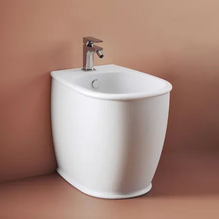 Artceram Atelier Биде напольное, с 1 отв под смеситель, цвет: белый матовый