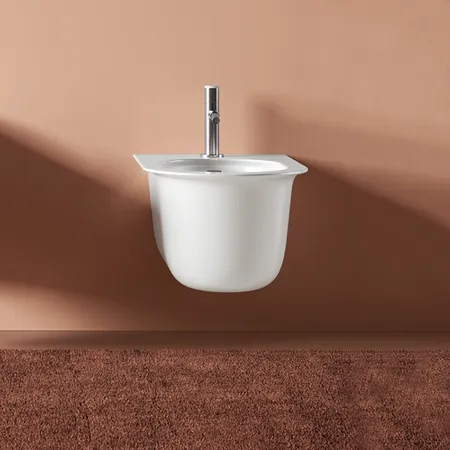 Artceram Chic Биде подвесное, с 1 отв, цвет: белый матовый