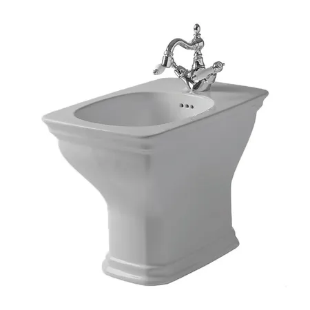 Artceram Civitas Биде напольное, 1 отверстие, цвет: серый