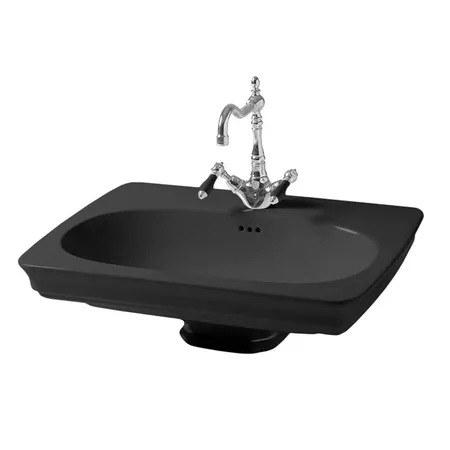 Artceram Civitas Раковина, 1 отв, цвет: черный
