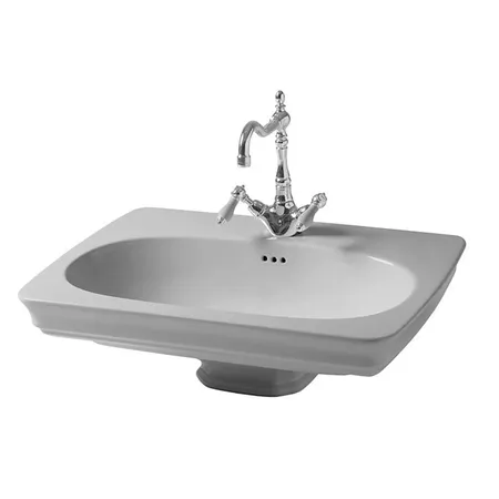 Artceram Civitas Раковина, 1 отв, цвет: серый