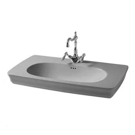 Artceram Civitas Раковина, 1 отв, цвет: серый