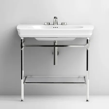 Artceram CIVITAS Структура металлическая Quadra, полка стекло, напольная, цвет: хром