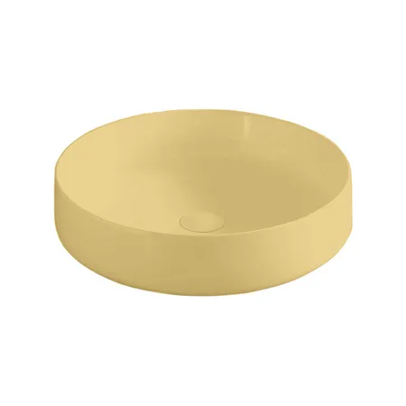 Artceram Cognac Раковина, накладная, без отв, без перелива, цвет: giallo zinco