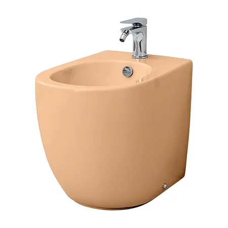 Artceram File 2.0 Биде подвесное, с креплениями, с 1 отв, цвет: orange cameo