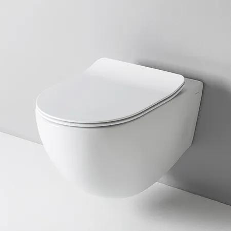 Artceram File 2.0 Унитаз подвесной, безободковый, турбо смыв the.reel, saniglaze, цвет: белый глянцевый
