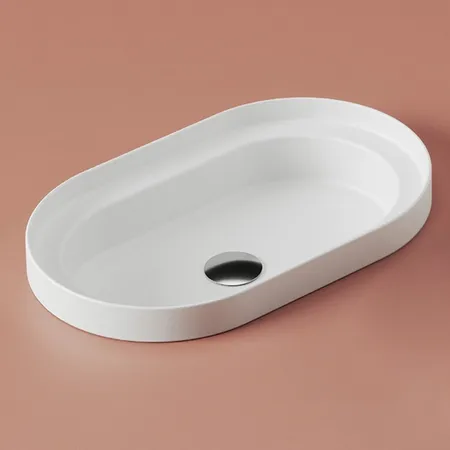 Artceram Fuori Scala Раковина, без отв, без перелива, цвет: белый матовый