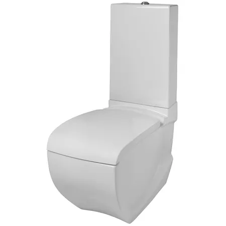 Artceram/Hidra HI-LINE Унитаз моноблок, с крепежами, цвет: белый/хром