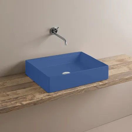 Artceram SCALINO Раковина, без отв, без слив-перелива, цвет: blu zaffiro