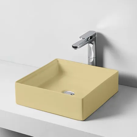 Artceram Scalino Раковина, без отв, накладная, цвет: giallo zinco