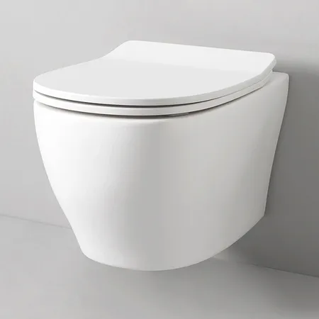 Artceram TEN Унитаз подвесной, безободковый, с крепежом, цвет: белый матовый