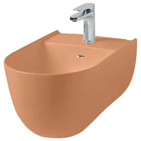Artceram THE ONE Биде подвесное, с креплениями, с 1 отв под смеситель. цвет: arancio cammeo
