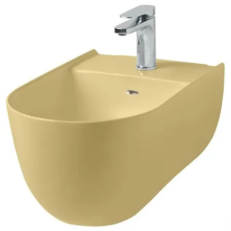 Artceram THE ONE Биде подвесное, с креплениями, с 1 отв под смеситель. цвет: giallo zinco