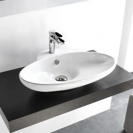 Artceram WASHBASINS FUORI 3 Раковина, 1 отв, накладная, цвет: белый