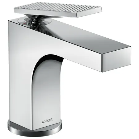 Axor Citterio Смеситель для раковины, 1 отв, излив, с текстурой, цвет: хром