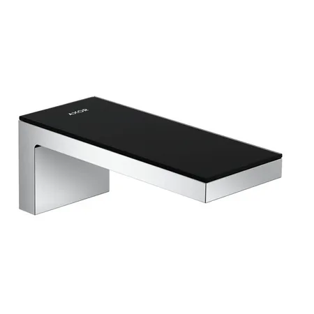 Axor MyEdition Излив для ванны, настенный, излив, цвет: хром/черное стекло
