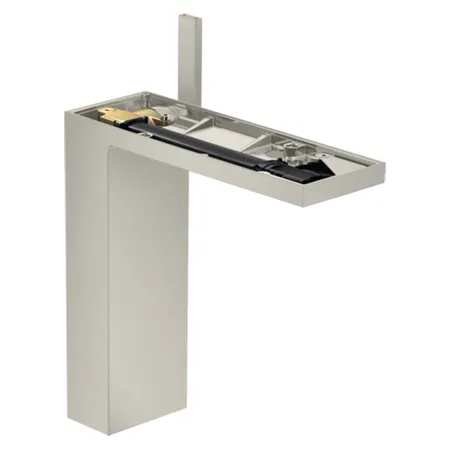 Axor MyEdition Смеситель для раковины 230, на 1 отв, без панели, цвет: сталь