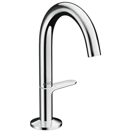 Axor One Смеситель для раковины, 1 отв, Select, со сливом push-open, цвет: хром
