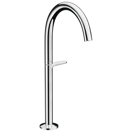 Axor One Смеситель для раковины, 1 отв, излив, Select, со сливом push-open, цвет: хром