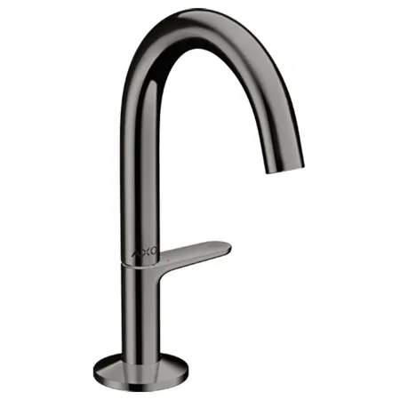 Axor One Смеситель для раковины Sel 140, на 1 отв, с донным клапаном Push-Open, цвет: полированный черный хром