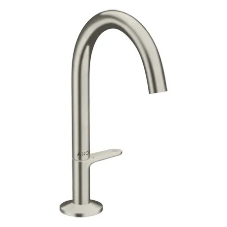 Axor One Смеситель для раковины Sel 170, на 1 отв, с донным клапаном Push-Open, цвет: сталь