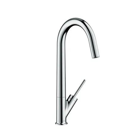 Axor Starck Смеситель для кухни, однорычажный, на 1 отв, излив, цвет: под сталь