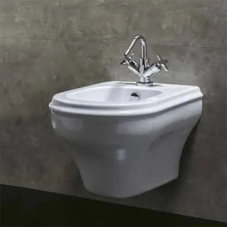 Azzurra Charme Биде подвесное с 1 отв, c креплением KIT 2000 CF, цвет: Bianco lucido