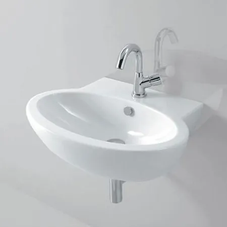Azzurra Comoda Раковина подвесная, с 1 отв. под смеситель, цвет: Bianco lucido