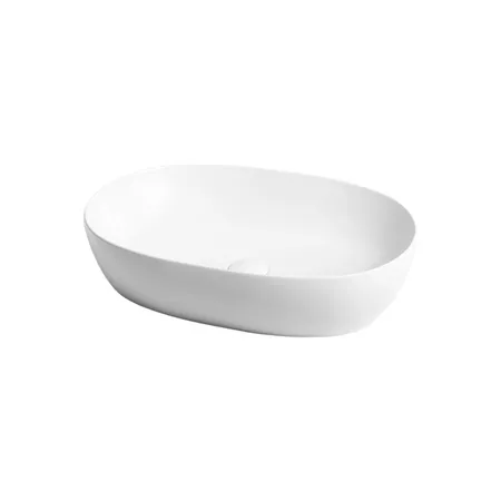 Azzurra Elegance Circle Раковина накладная, без отв, без перелива, цвет: Bianco lucido