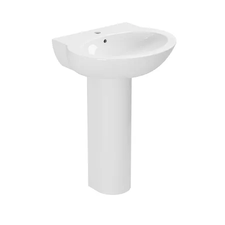 Azzurra Fast Раковина, c 1 отв, цвет: Bianco lucido