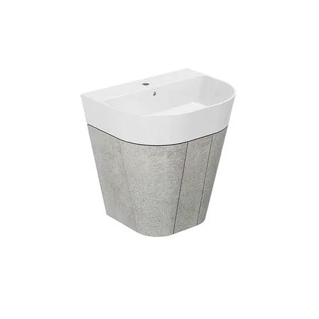 Azzurra Forma Тумба подвесная, с 2 дверцами, с раковиной, цвет: Cement