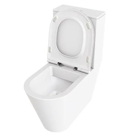 Azzurra Forma Унитаз моноблок, 68х37х83,5см, безободковый, цвет: белый